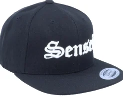 3D Sensei Black Snapback - Blackletter