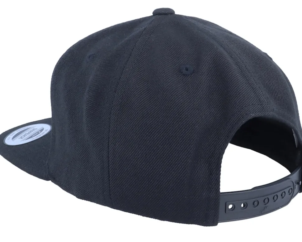 3D Sensei Black Snapback - Blackletter