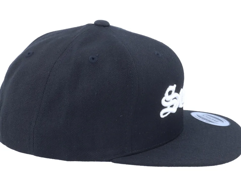 3D Sensei Black Snapback - Blackletter