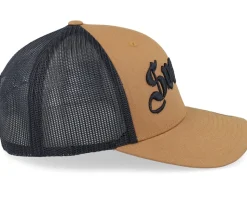 3d Sverige Black Script Caramel/Black Trucker - Hatstore