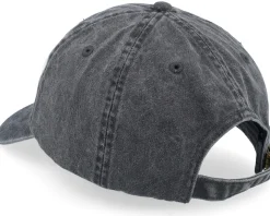 3d Sverige White Script Washed Back Dad Cap - Hatstore