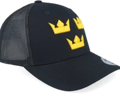 3d Tre Kronor Black Trucker - Iconic