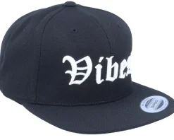 3D Vibes Black Snapback - Blackletter