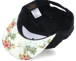 Dabbing Pineapple Black/Floral Mint Snapback - Iconic