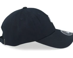 Dad Cap Black/White Adjustable - Bearded Man