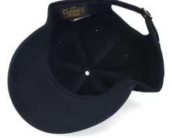 Dad Cap Black/White Adjustable - Bearded Man