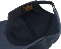 Dad Cap Navy/White Adjustable - Bearded Man