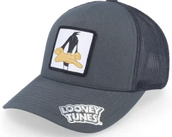 Daffy Duck Face Grey Trucker - Looney Tunes