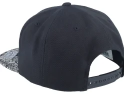 Daffy Duck Hip Hop Paisley Black Snapback - Looney Tunes