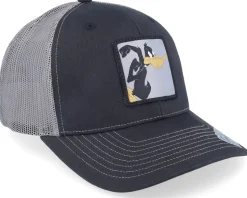 Daffy Duck On The Move Black/Grey Trucker - Looney Tunes