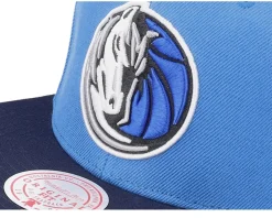Dallas Mavericks Team 2 Tone 2.0 Royal/Navy Snapback - Mitchell & Ness