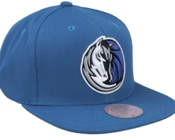 Dallas Mavericks Team Ground 2.0 Blue Snapback - Mitchell & Ness