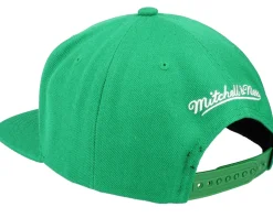 Dallas Mavericks Team Ground 2.0 Green Snapback - Mitchell & Ness