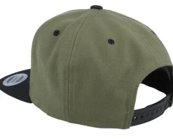 Danger Crocodiles Olive/Black Snapback - Iconic