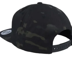 Danger Explosive Sign Multicam Black Snapback - Iconic