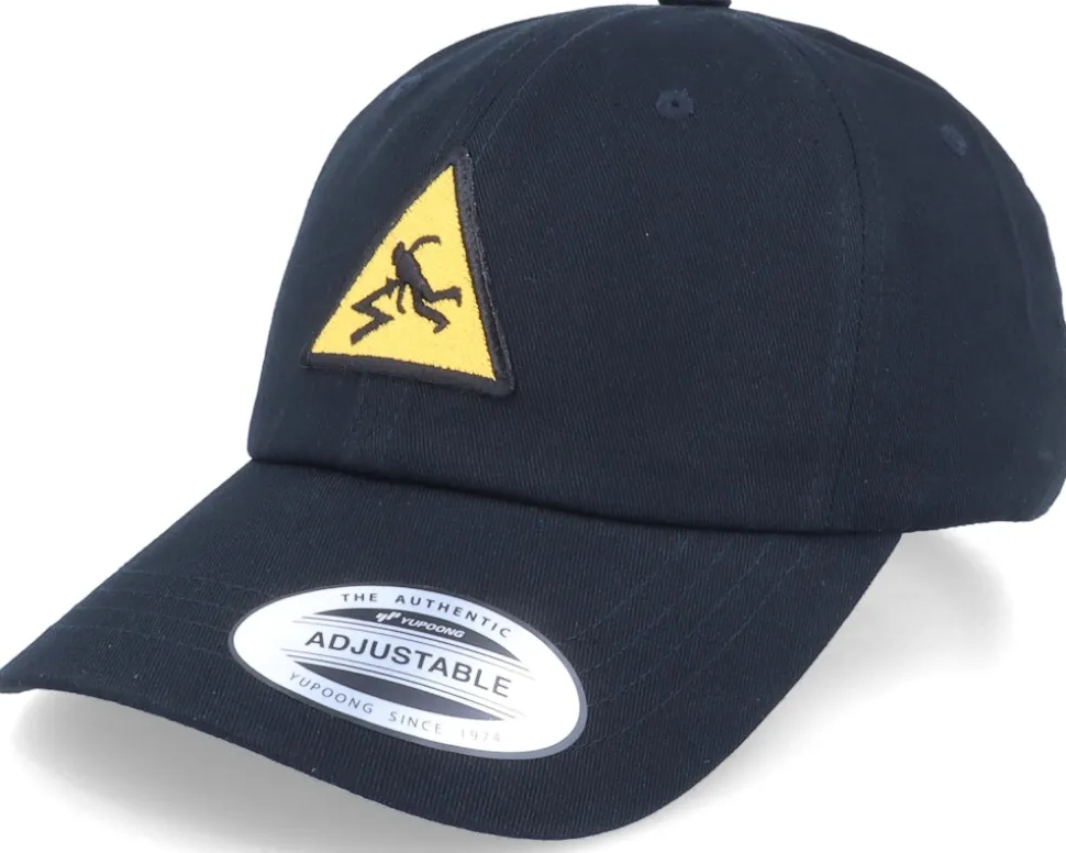 Danger High Voltage Patch Black Dad Cap - Iconic