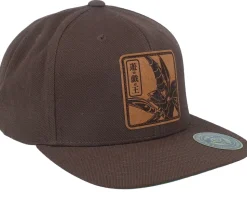 Dark Magician Engraved Brown Snapback - Yu-Gi-Oh