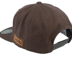 Dark Magician Engraved Brown Snapback - Yu-Gi-Oh