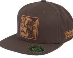 Dark Magician Engraved Brown Snapback - Yu-Gi-Oh