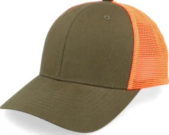 Dark Mash/Fluorescent Orange Trucker - Equip