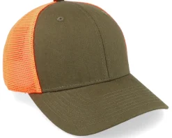 Dark Mash/Fluorescent Orange Trucker - Equip