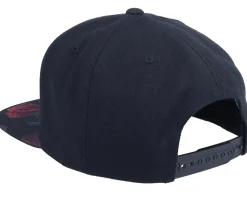Dark Shadow Ninja Logo Rose Red Snapback - Iconic