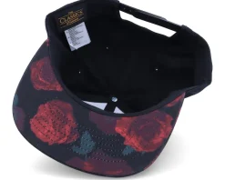 Dark Shadow Ninja Logo Rose Red Snapback - Iconic