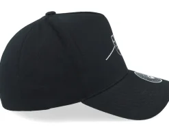 Dark Side Of The Beard Black A-Frame Adjustable - Bearded Man