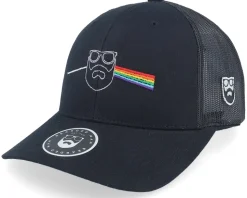 Dark Side Of The Beard Black Trucker - Bearded Man