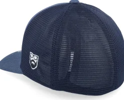 Dark Side Of The Beard Melange Navy Trucker - Bearded Man