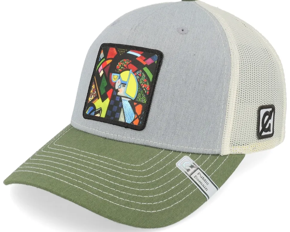 Daughter In A Rocker Grey/Birch/Army Trucker - Public Domain