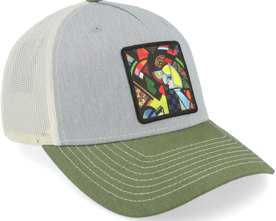 Daughter In A Rocker Grey/Birch/Army Trucker - Public Domain