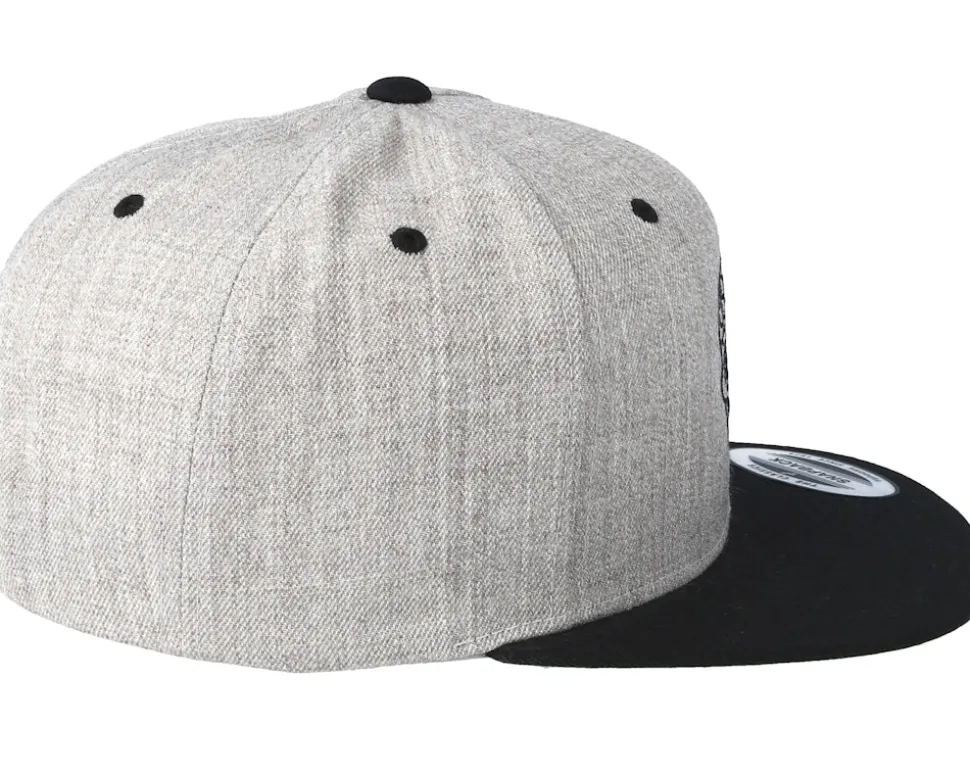 Day Of The Dead Grey/Black Snapback - Tattoo Collective