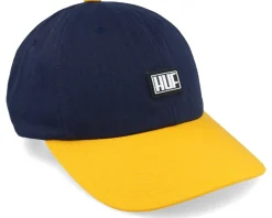 Dbc Clips 6 Panel Hat Navy Dad Cap - HUF