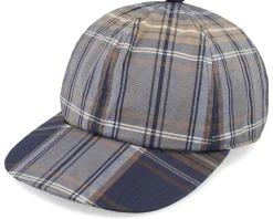DBL UNI Checkered Blue/Beige Dad Cap - City Sport