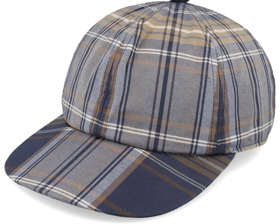 DBL UNI Checkered Blue/Beige Dad Cap - City Sport