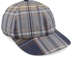 DBL UNI Checkered Blue/Beige Dad Cap - City Sport