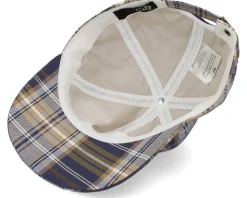 DBL UNI Checkered Blue/Beige Dad Cap - City Sport