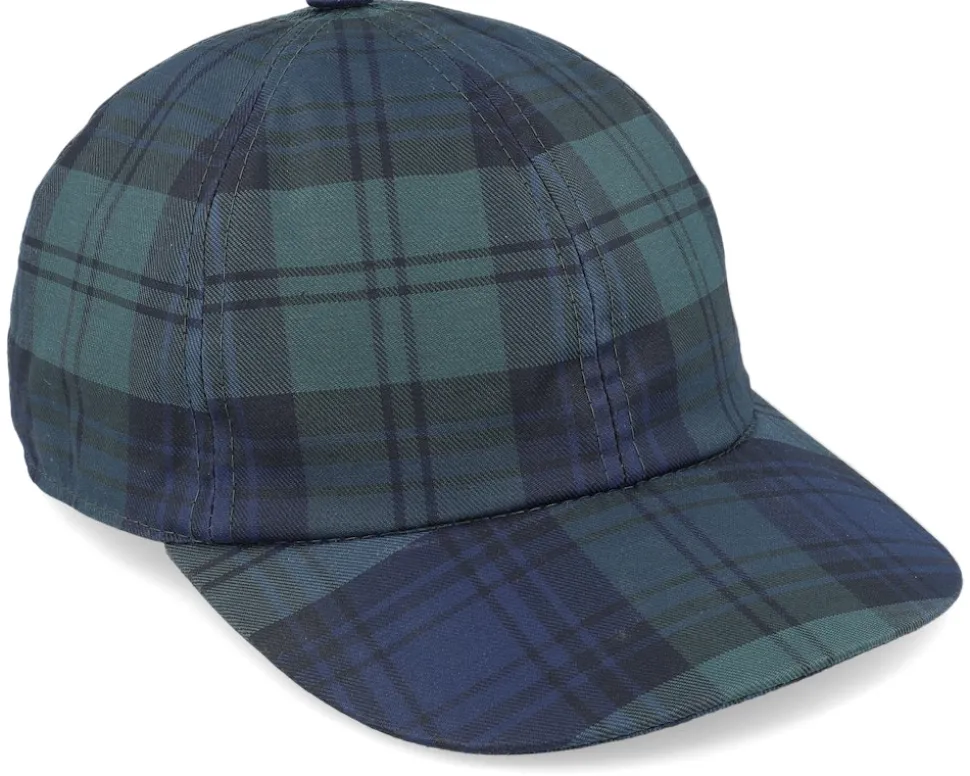 DBL UNI Checkered Green/Blue Dad Cap - City Sport