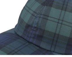 DBL UNI Checkered Green/Blue Dad Cap - City Sport