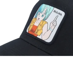 Dbz Bulma Black Trucker - Capslab