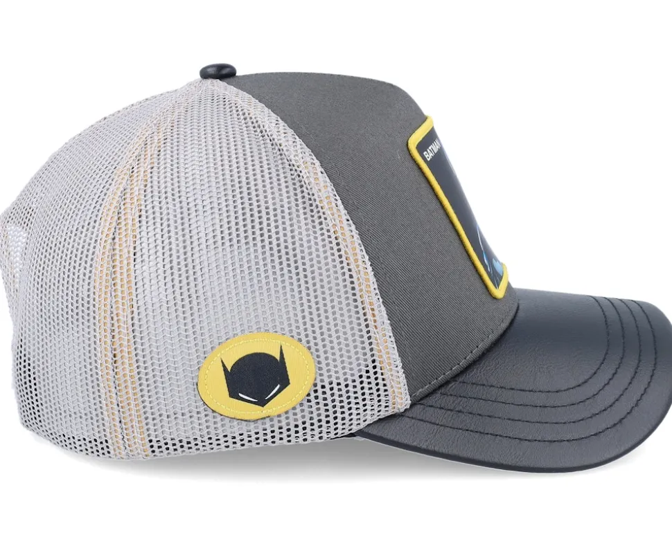 Dc Comics Batman Grey/Black A-Frame Trucker - Capslab