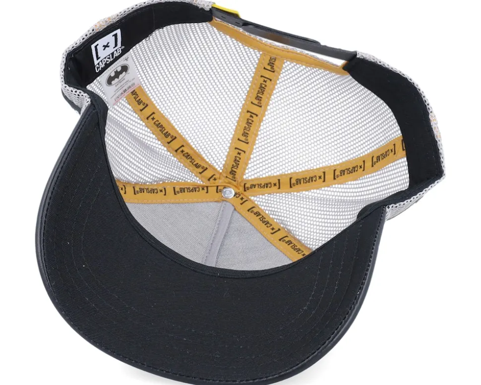 Dc Comics Batman Grey/Black A-Frame Trucker - Capslab