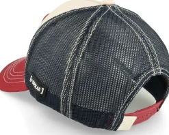 DC Comics Batman White/Red Trucker - Capslab