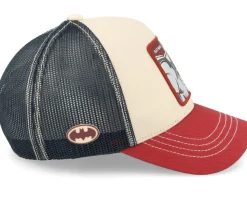 DC Comics Batman White/Red Trucker - Capslab