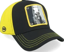 Dc Comics Batman Yellow/Black A-Frame Trucker - Capslab