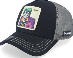 Dc Comics Joker Black A-Frame Trucker - Capslab