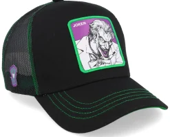 DC Comics Joker Black Trucker - Capslab