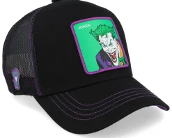 DC Comics Joker Black/Purple Trucker - Capslab