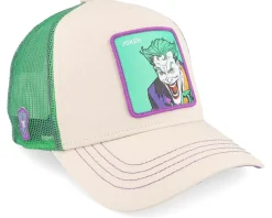 DC Comics Joker White/Green Trucker - Capslab